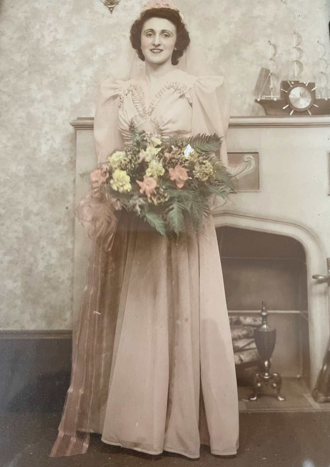 ALL DRESSED UP: About 80 years ago, Josephine “Josie” Celentano got all dressed up for a relative’s wedding.